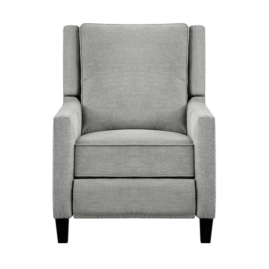 Banks Push Back Reclining Chair - Gray