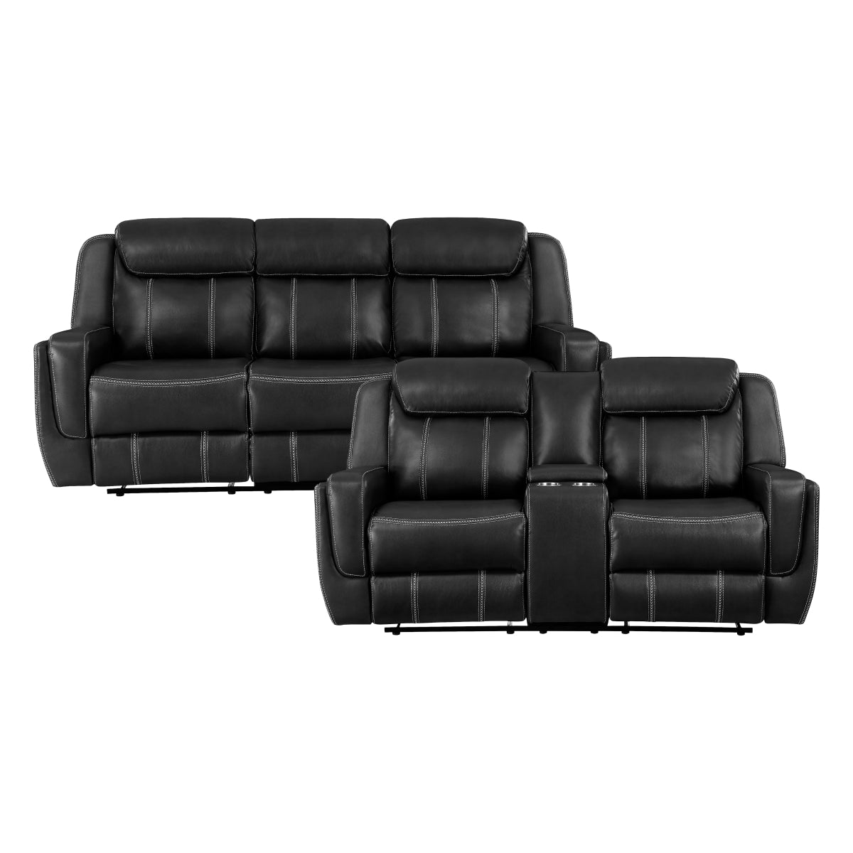 Littleton 2-Piece Living Room Set (Sofa and Love Seat)