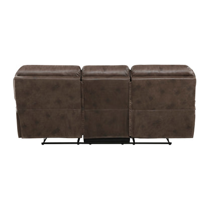 Proctor Double Reclining Sofa - Brown