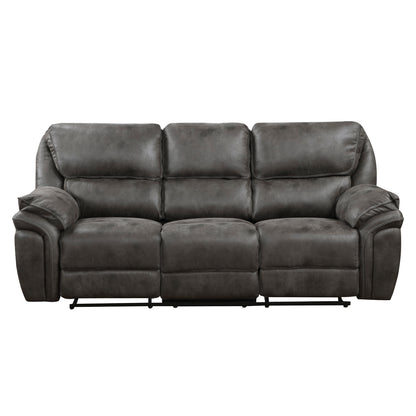 Proctor Double Reclining Sofa - Gray