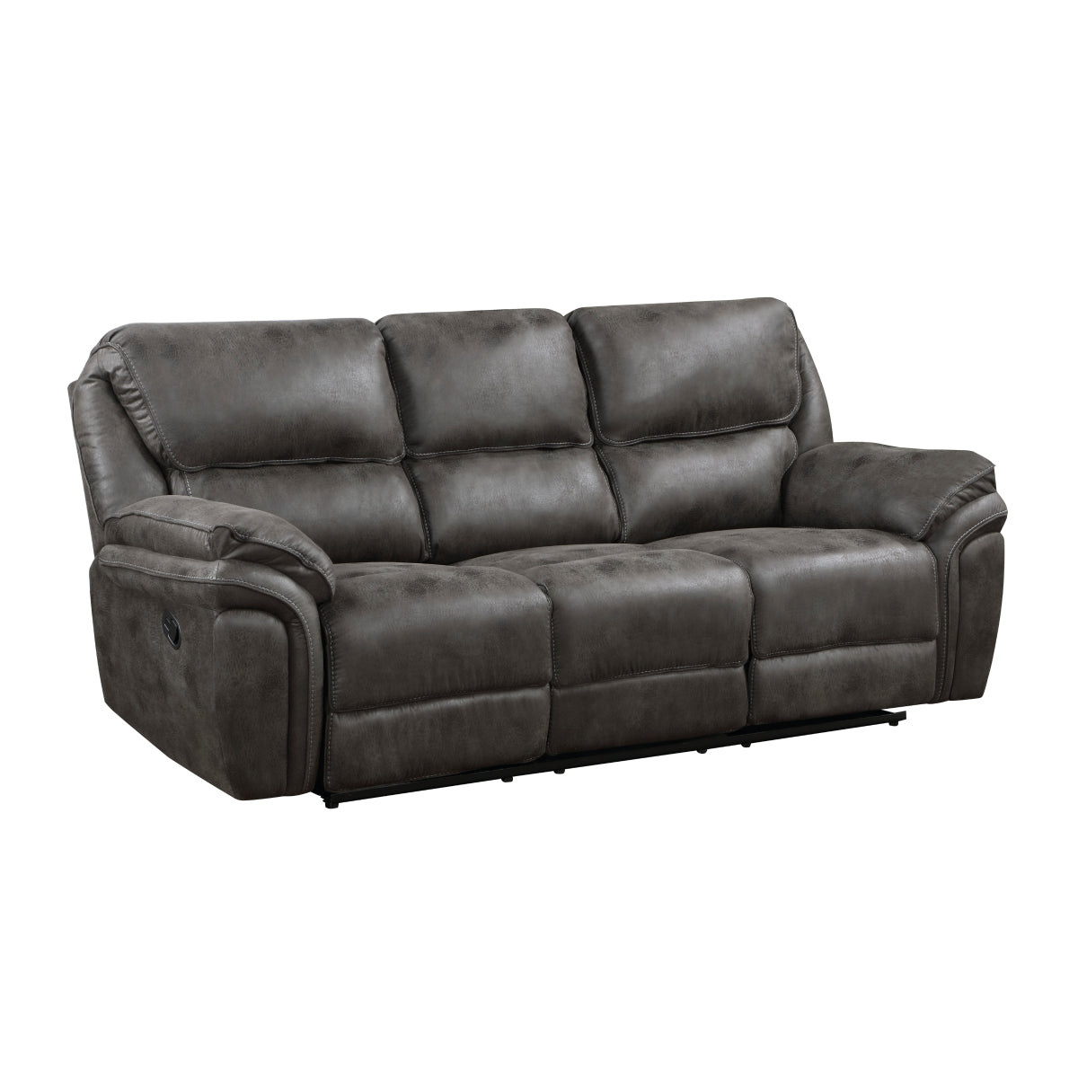 Proctor Double Reclining Sofa - Gray