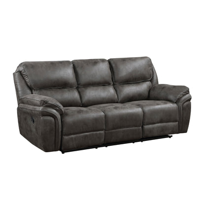 Proctor Double Reclining Sofa - Gray