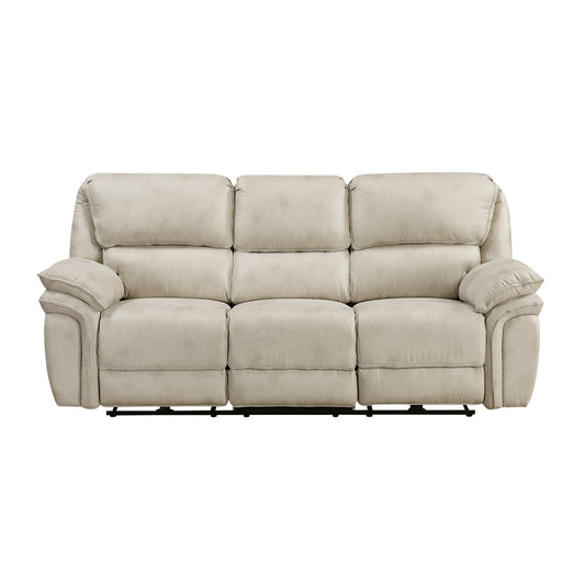 Proctor Power Double Reclining Sofa - Sand