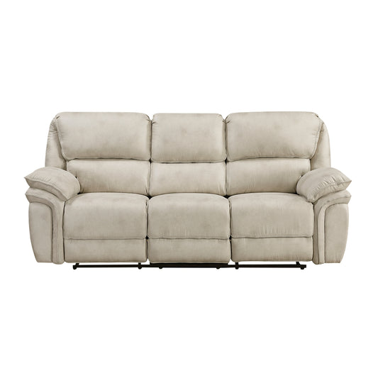 Proctor Double Reclining Sofa - Sand