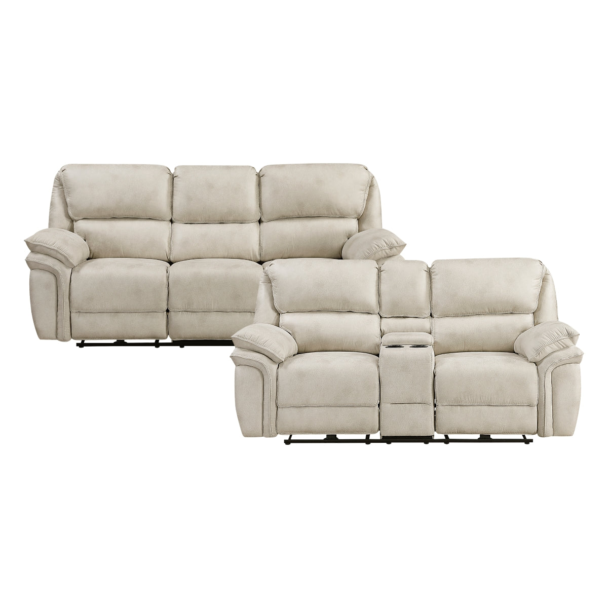 Proctor 2-Piece Living Room Set (Sofa and Love Seat)