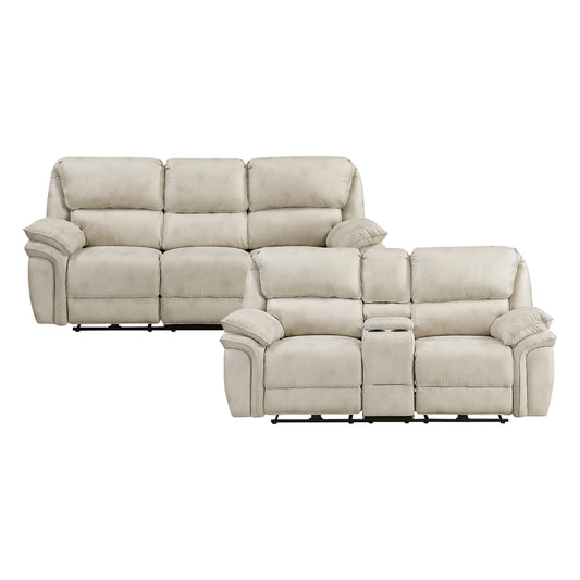 Proctor 2-Piece Living Room Set (Sofa and Love Seat)