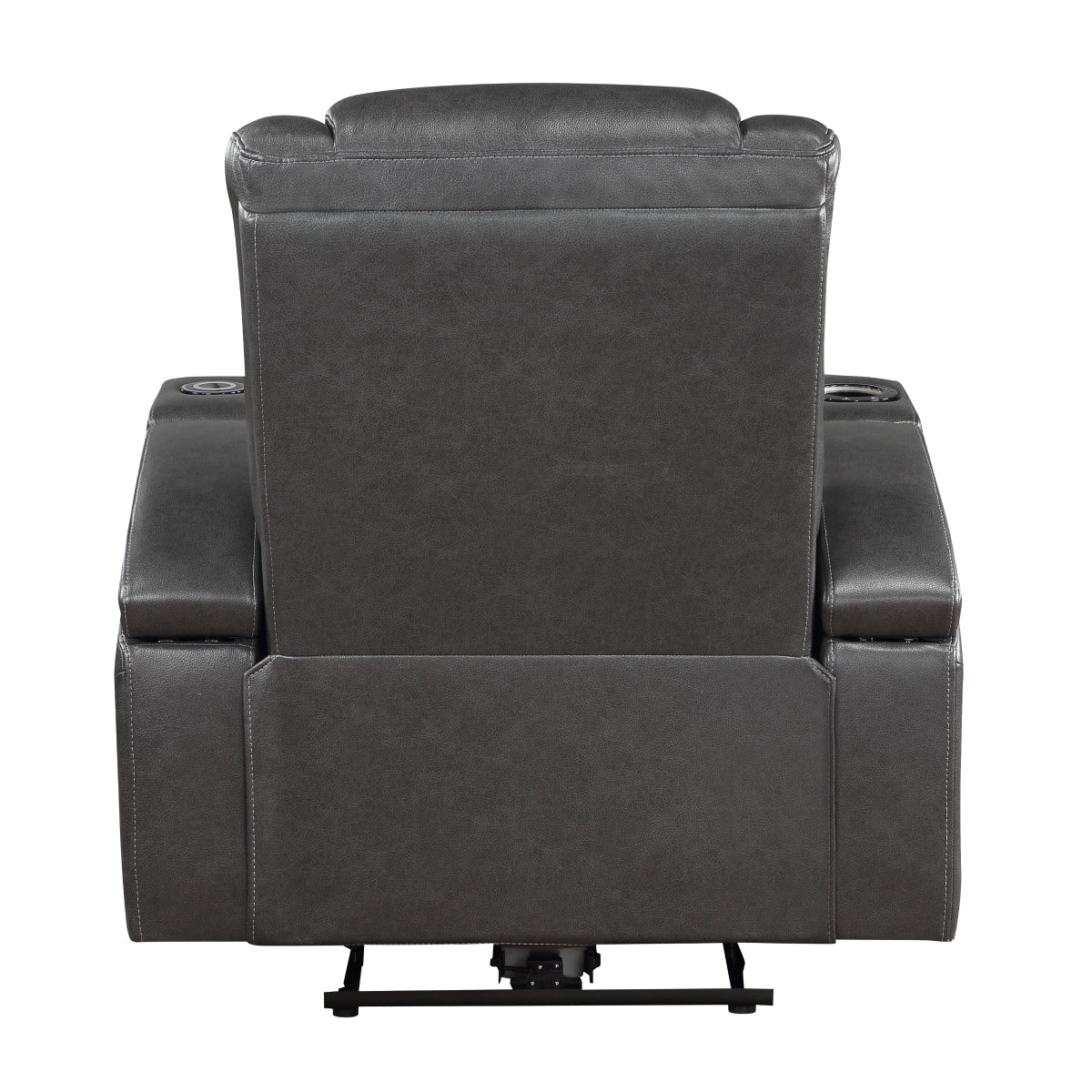 Turbo Power Reclining Chair with Wireless Charger, Cooling Cup-Holder, Storage Arms, Wireless Speakers, LED Light and USB port