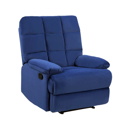 Colin Reclining Chair - Blue