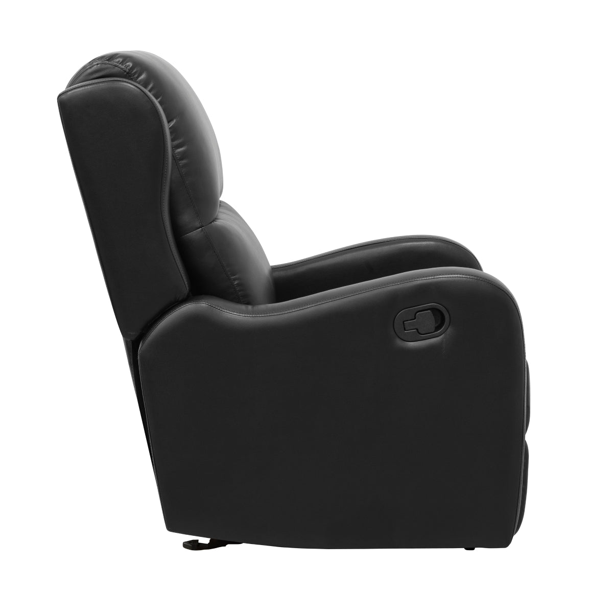 Durant Glider Reclining Chair - Black