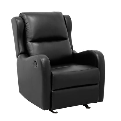 Durant Glider Reclining Chair - Black