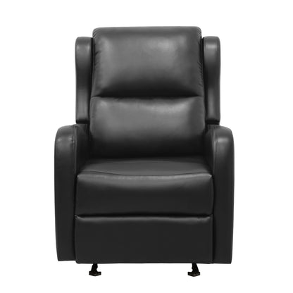 Durant Glider Reclining Chair - Black