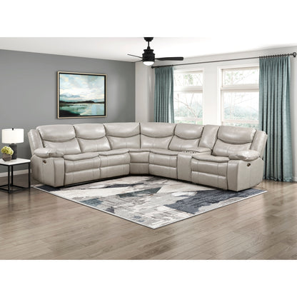 Fargo 3-Piece Power Reclining Sectional with Right Console