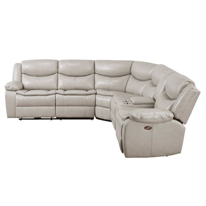 Fargo 3-Piece Power Reclining Sectional with Right Console