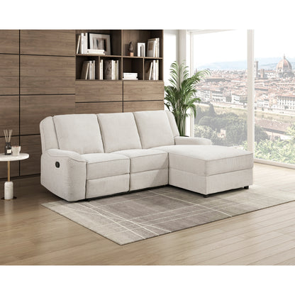 Monterey 2-Piece Reclining Sectional with Right Chaise