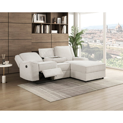 Monterey 2-Piece Reclining Sectional with Right Chaise