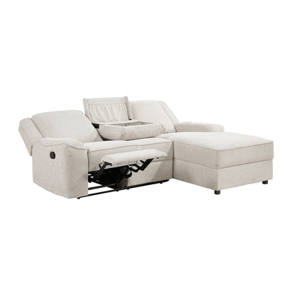 Monterey 2-Piece Reclining Sectional with Right Chaise