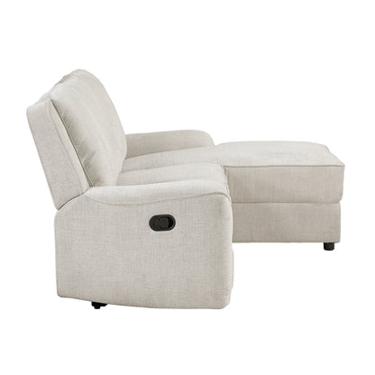 Monterey 2-Piece Reclining Sectional with Right Chaise