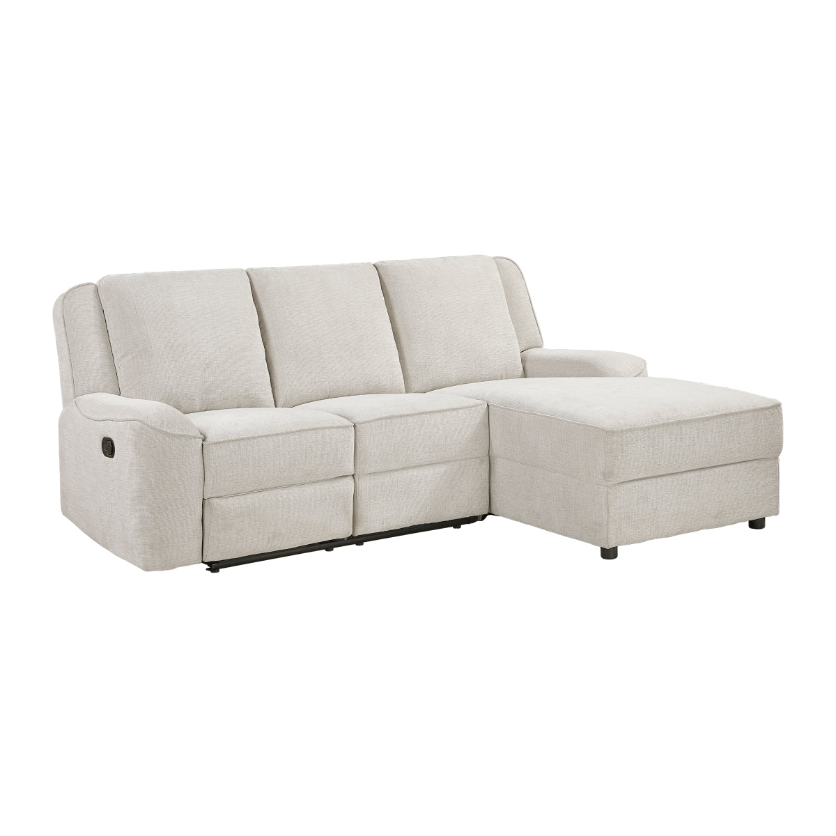 Monterey 2-Piece Reclining Sectional with Right Chaise
