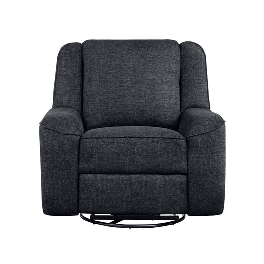 Monterey Swivel Reclining Chair - Ebony