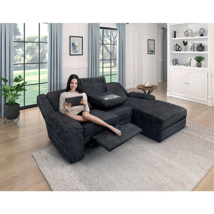 Monterey 2-Piece Reclining Sectional with Right Chaise