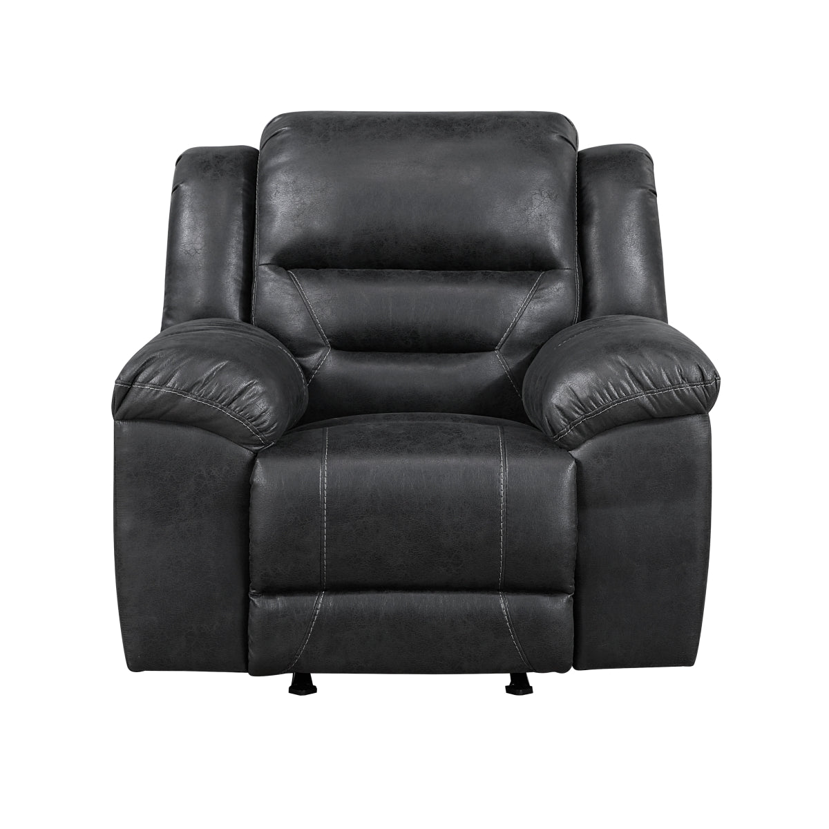 Hazen Rocker Reclining Chair - Black