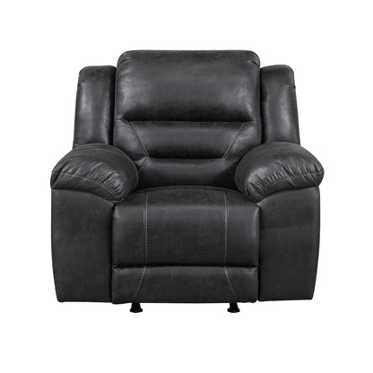 Hazen Rocker Reclining Chair - Black