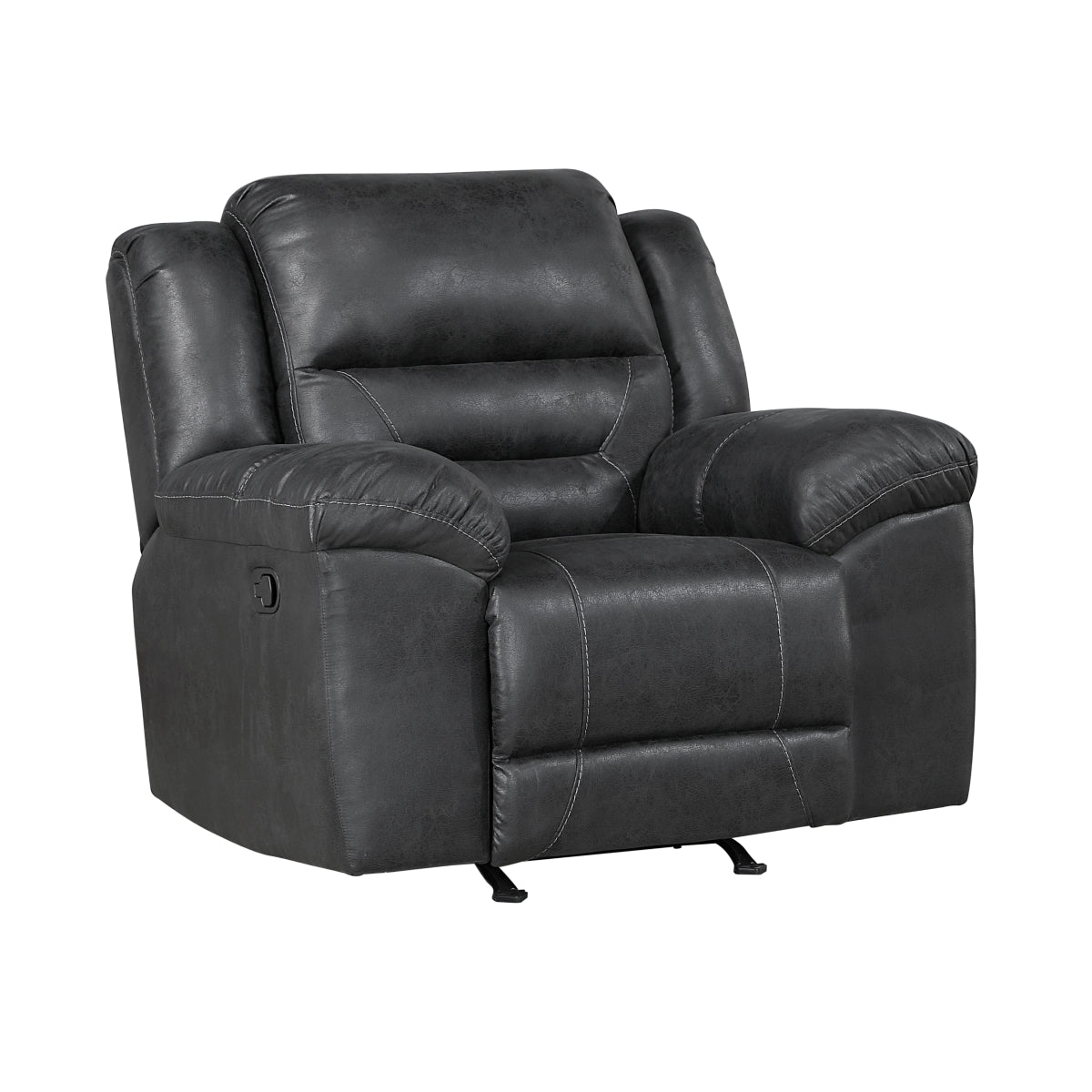 Hazen Rocker Reclining Chair - Black