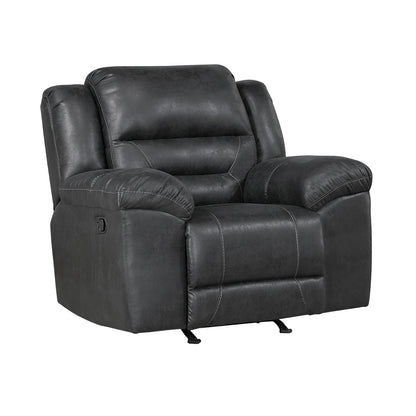Hazen Rocker Reclining Chair - Black