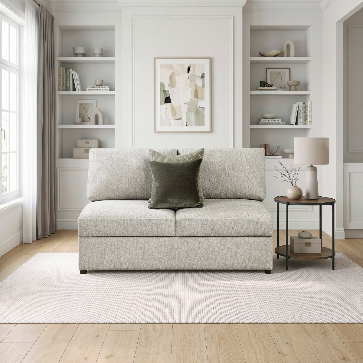 Isla Armless 2-Seater