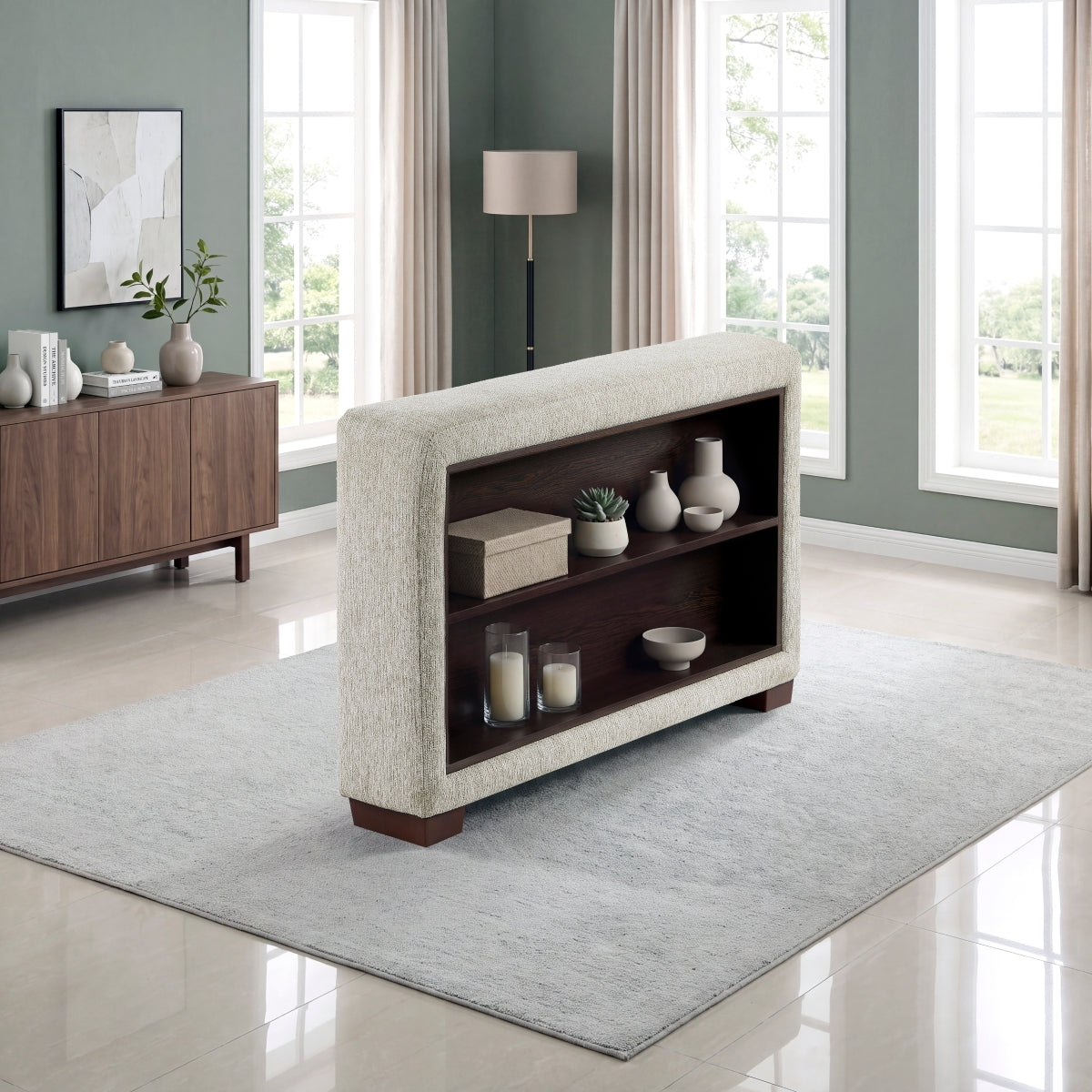 Isla Two Arms with Shelves and Charging ports