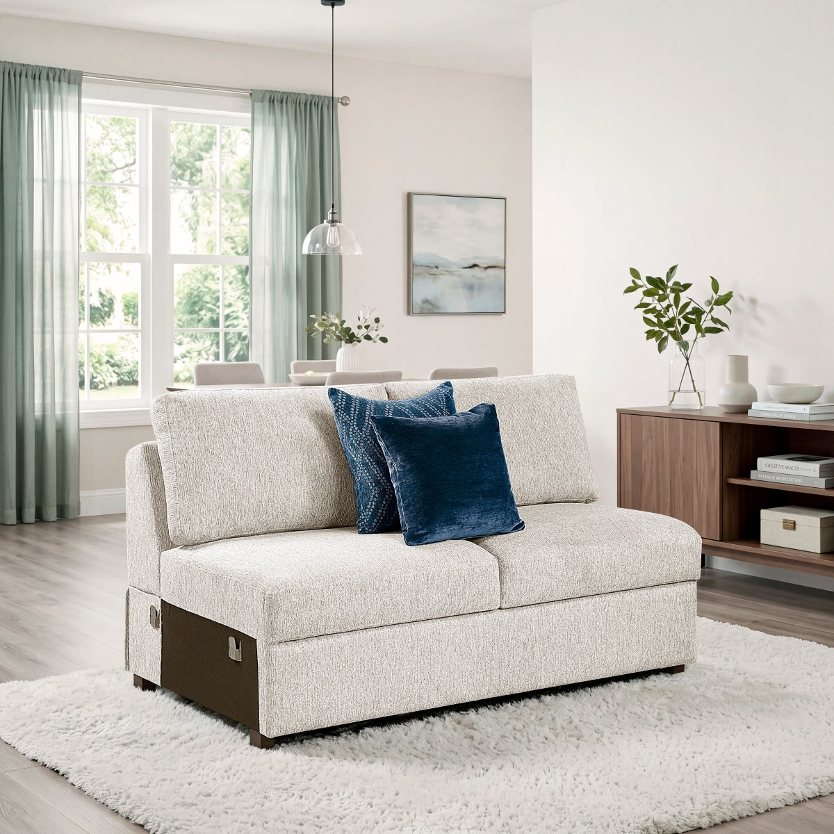 Isla Armless 2-Seater