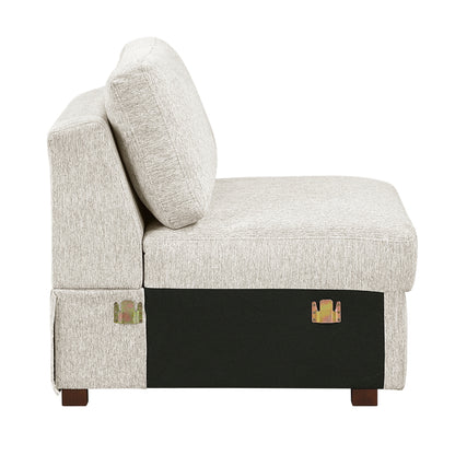 Isla Armless Chair