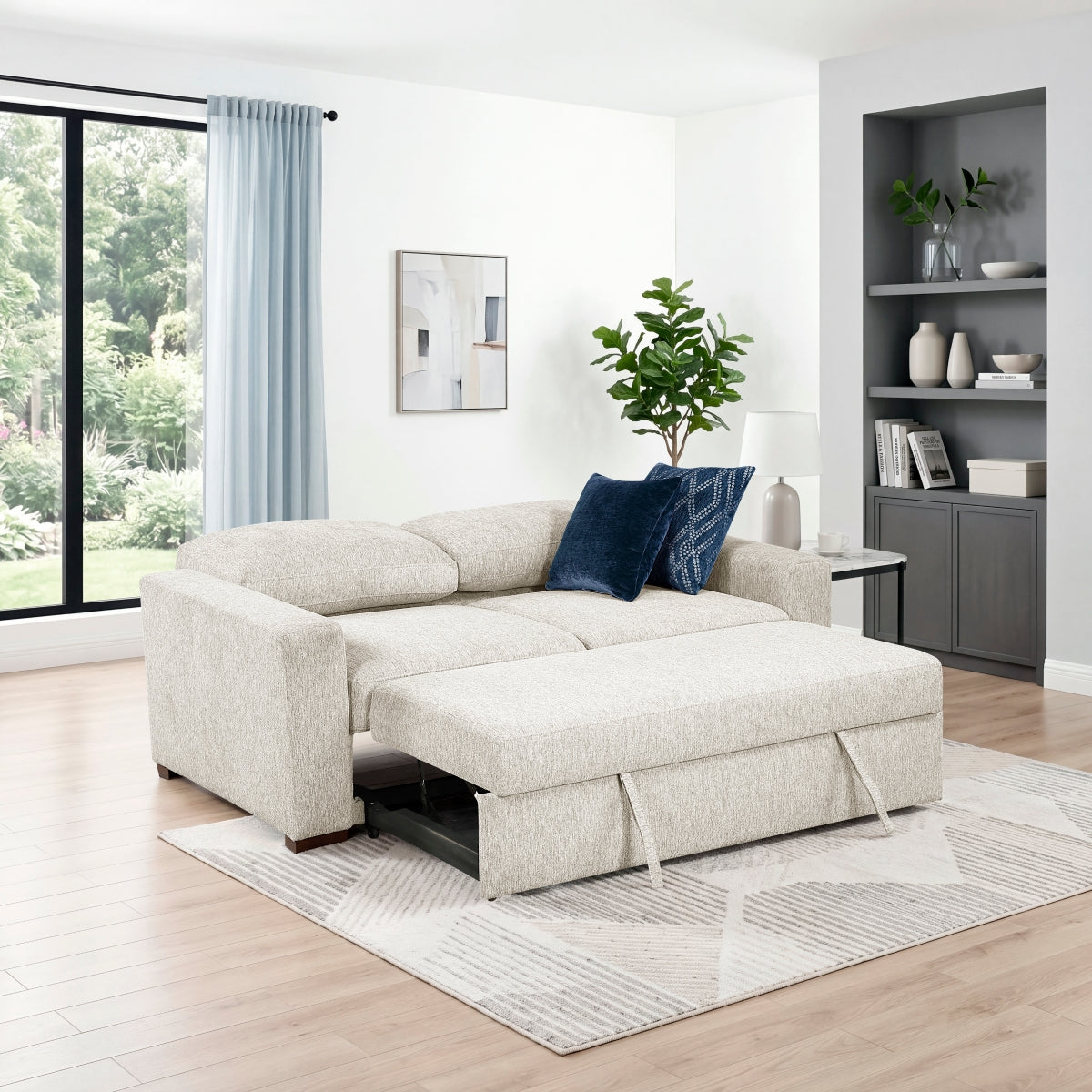 Isla Love Seat with Pull-out Bed and Click Motion Back