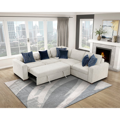 Isla 3-Piece Sectional with Pull-out Bed