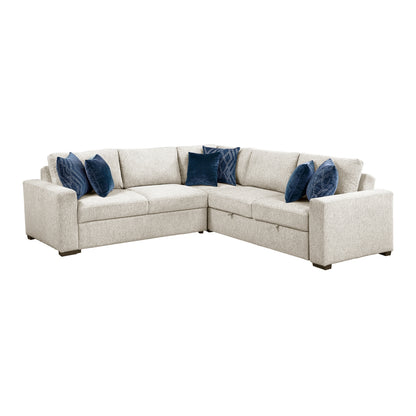 Isla 3-Piece Sectional with Pull-out Bed