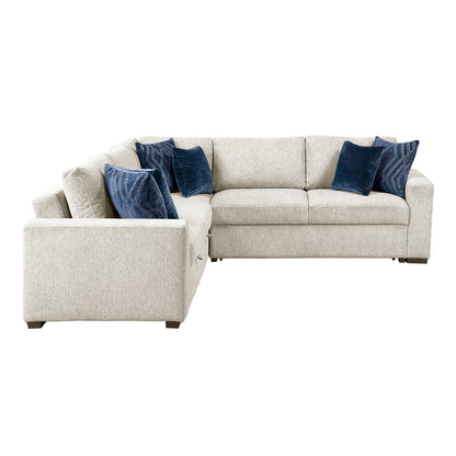 Isla 3-Piece Sectional with Pull-out Bed