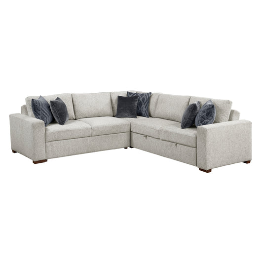 Isla 3-Piece Sectional with Pull-out Bed
