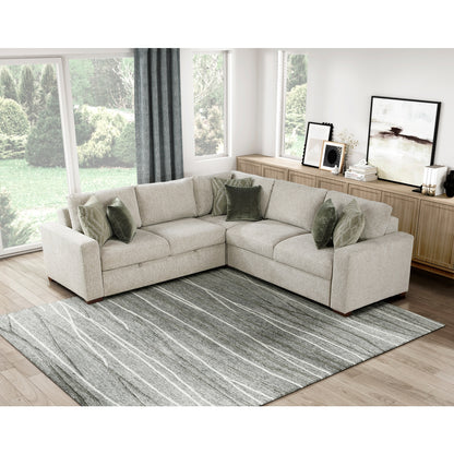 Isla 3-Piece Sectional with Pull-out Bed