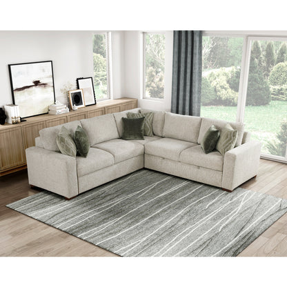Isla 3-Piece Sectional with Pull-out Bed
