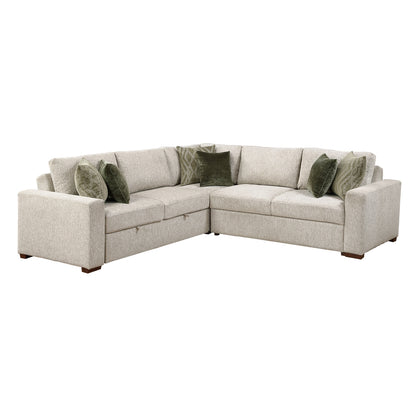 Isla 3-Piece Sectional with Pull-out Bed