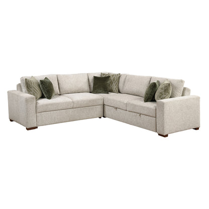 Isla 3-Piece Sectional with Pull-out Bed