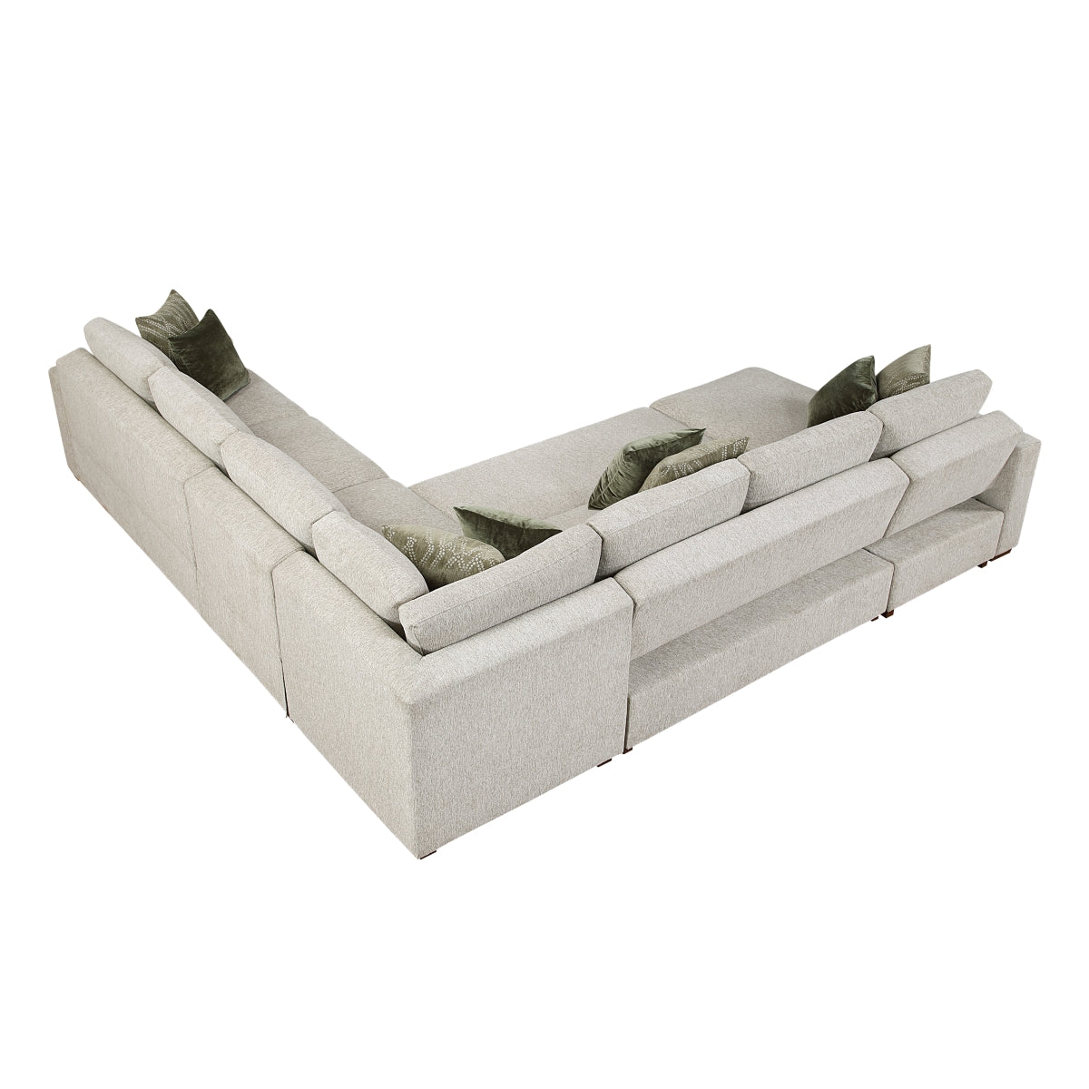 Isla 5-Piece Sectional with Reversible Chaise and Pull-out Bed