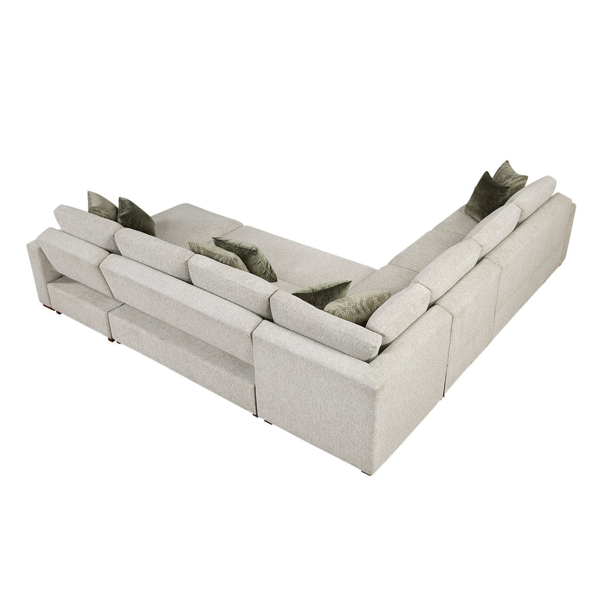 Isla 5-Piece Sectional with Reversible Chaise and Pull-out Bed
