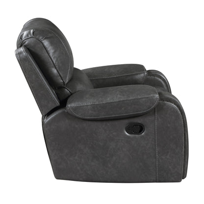 Newnan Swivel Glider Reclining Chair - Gray