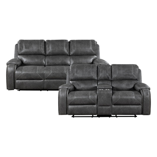 Newnan 2-Piece Living Room Set (Sofa and Love Seat)