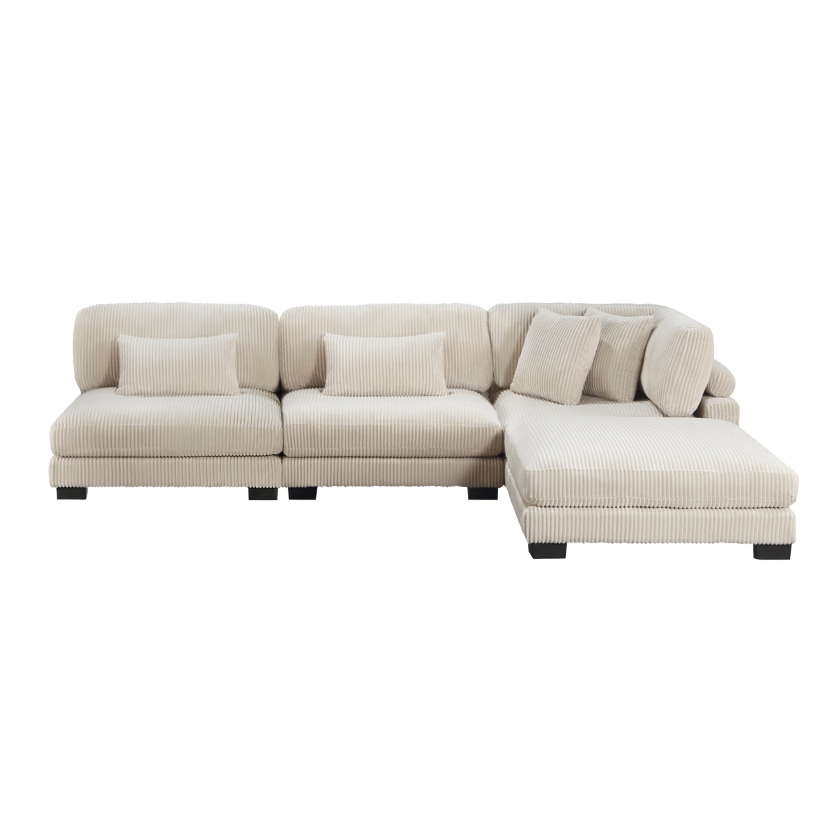 Traverse 4-Piece Modular Sectional with Ottoman