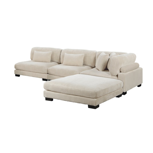 Traverse 4-Piece Modular Sectional with Ottoman