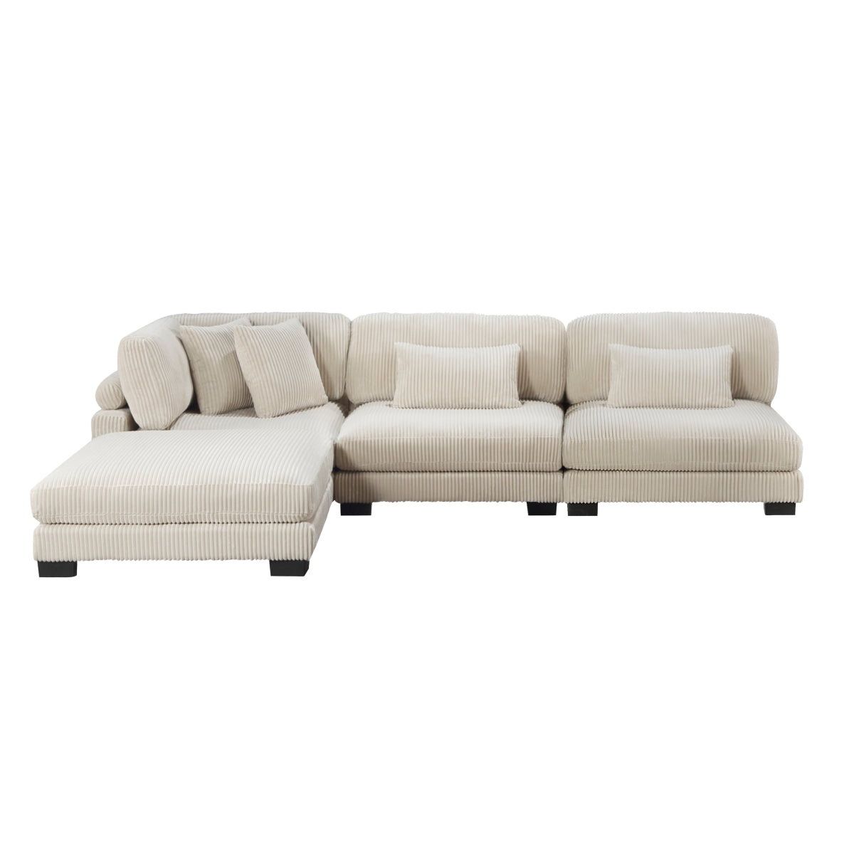 Traverse 4-Piece Modular Sectional with Ottoman