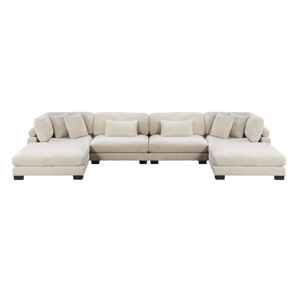Traverse 6-Piece Modular Sectional with Ottomans