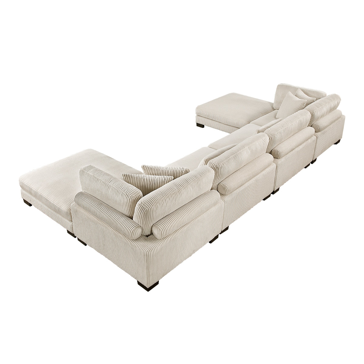 Traverse 6-Piece Modular Sectional with Ottomans